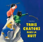 Trois chatons dans la nuit vignette