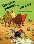 Quatre poules et un coq vignette